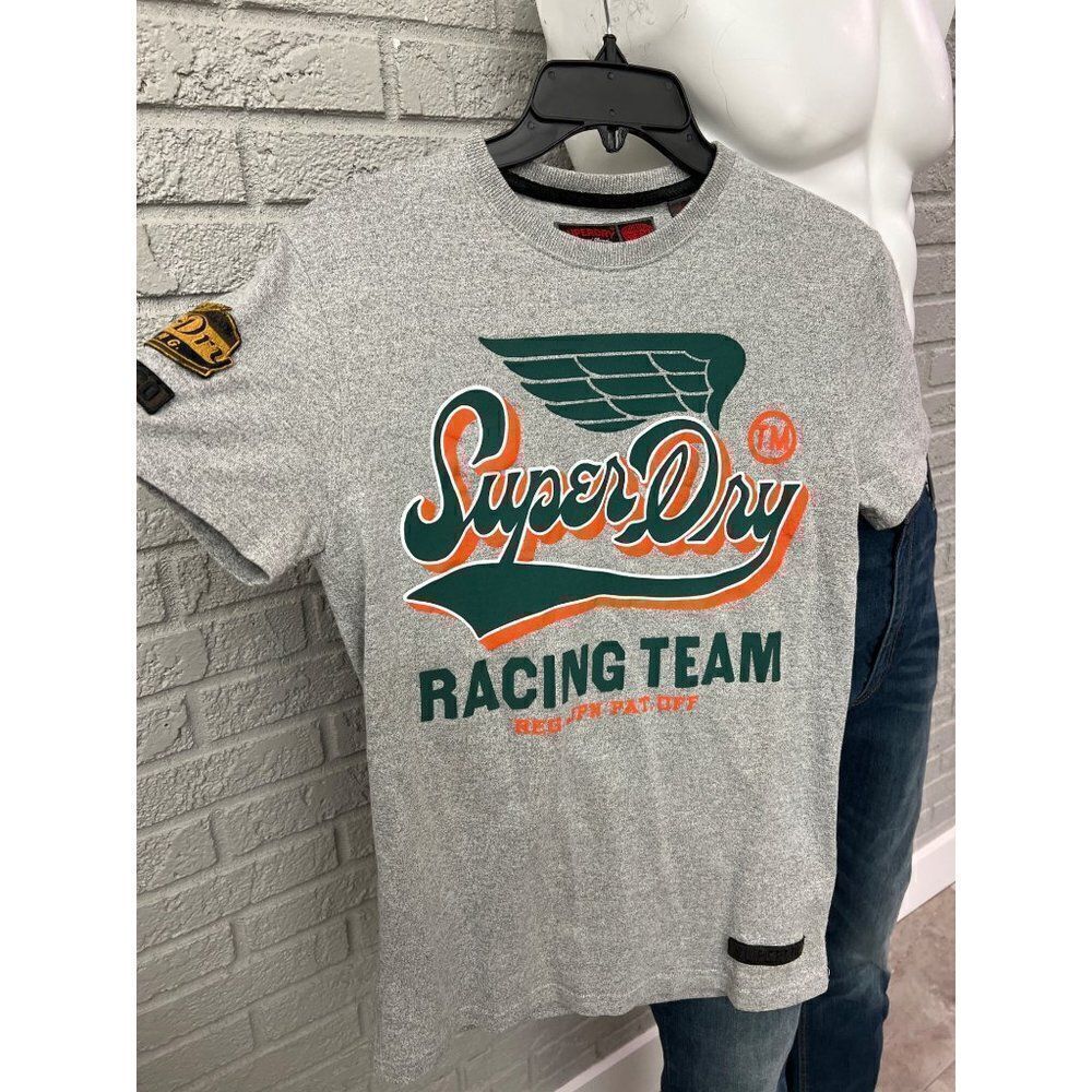 Super dry Racing Team Short Sleeve Boys T- Shirt Size XS